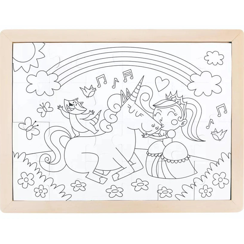 Puzzle licorne 2 en 1