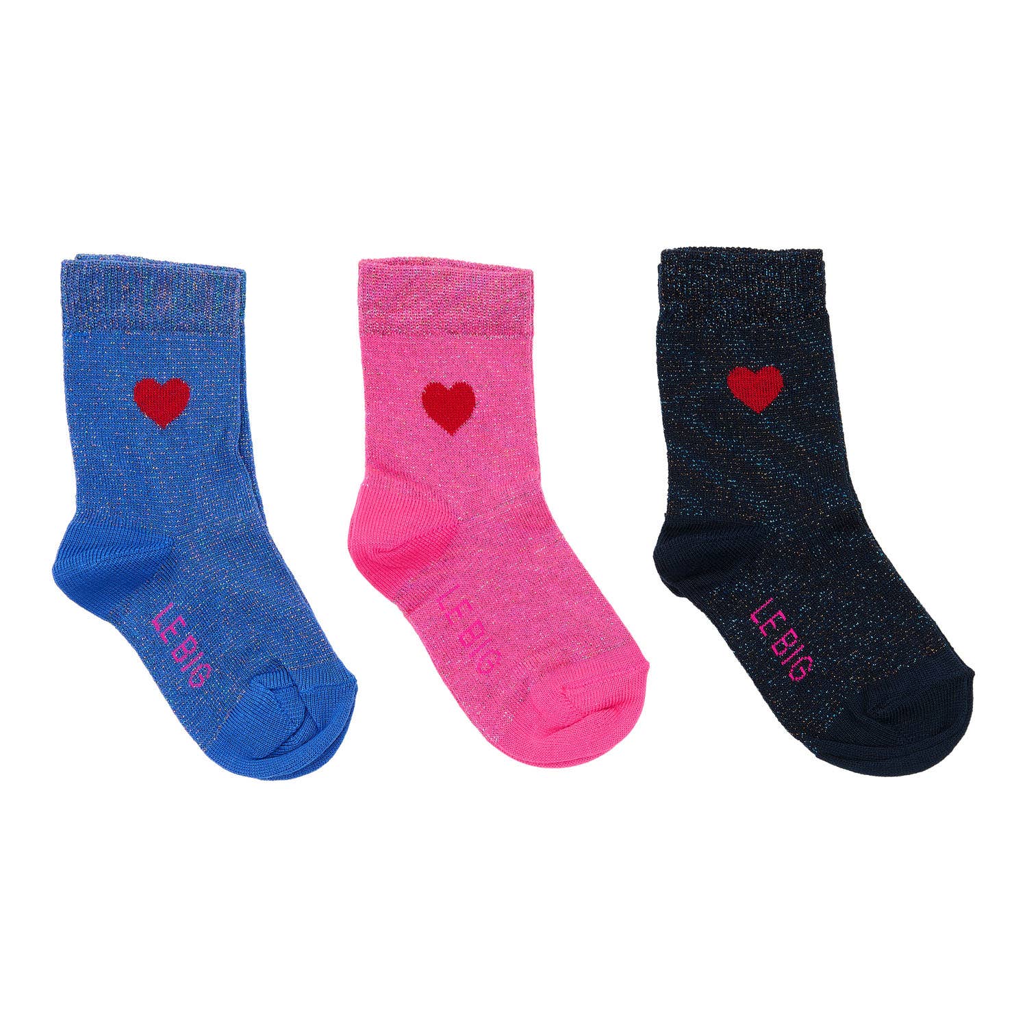 Lot de 3 paires de chaussettes paillettes Shirley