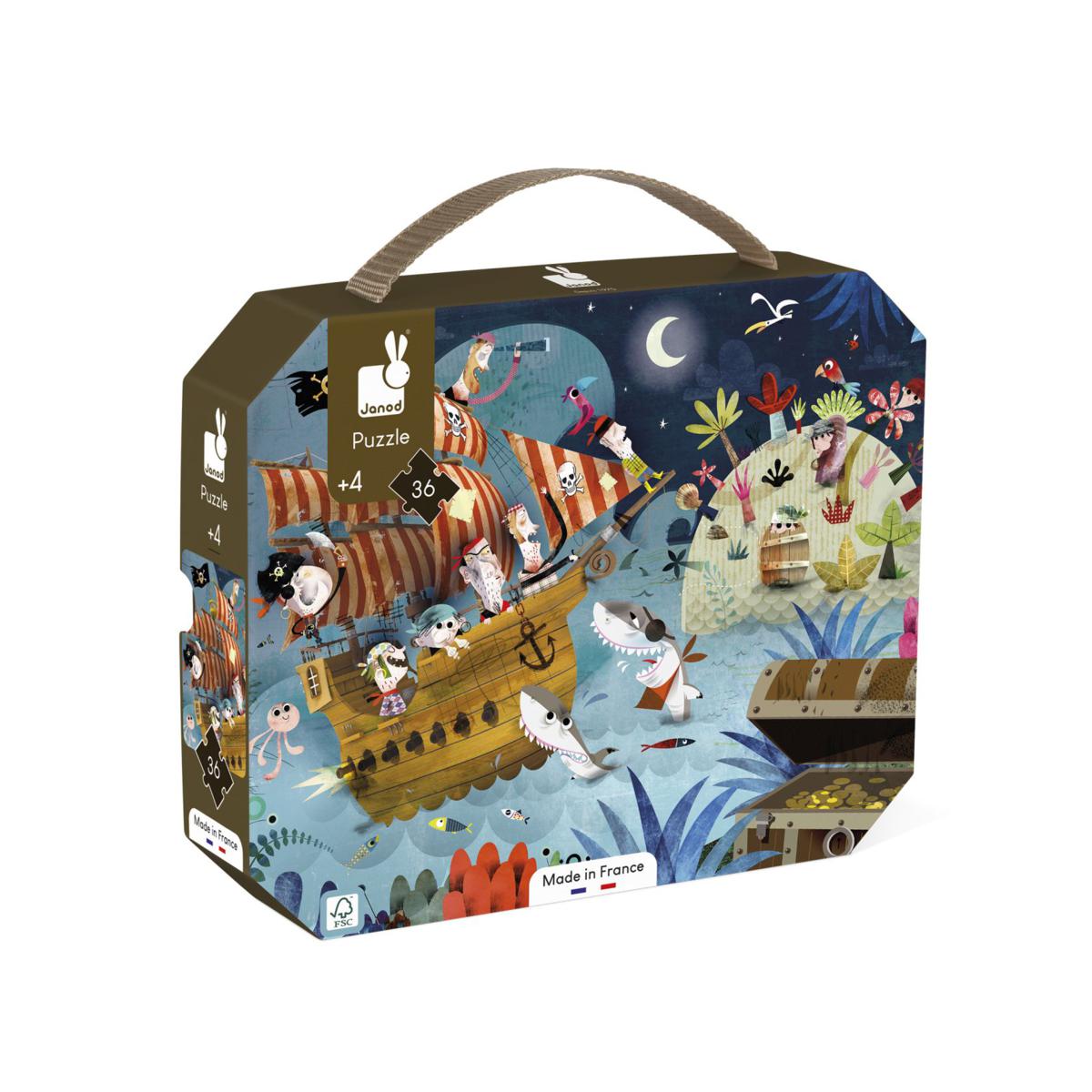 Puzzle la chasse au trésor - 36 pièces