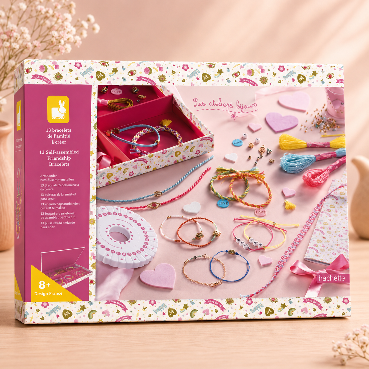 Kit créatif 13 bracelets de l'amitié à créer