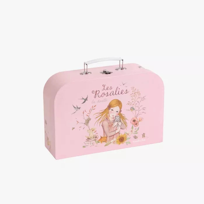 Valise dînette thé métal Les Rosalies