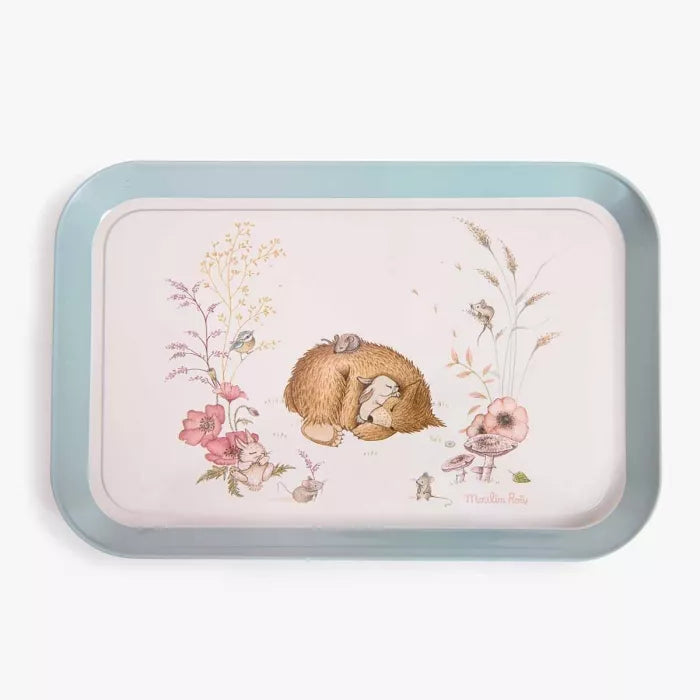 Valise dînette thé métal Les Rosalies