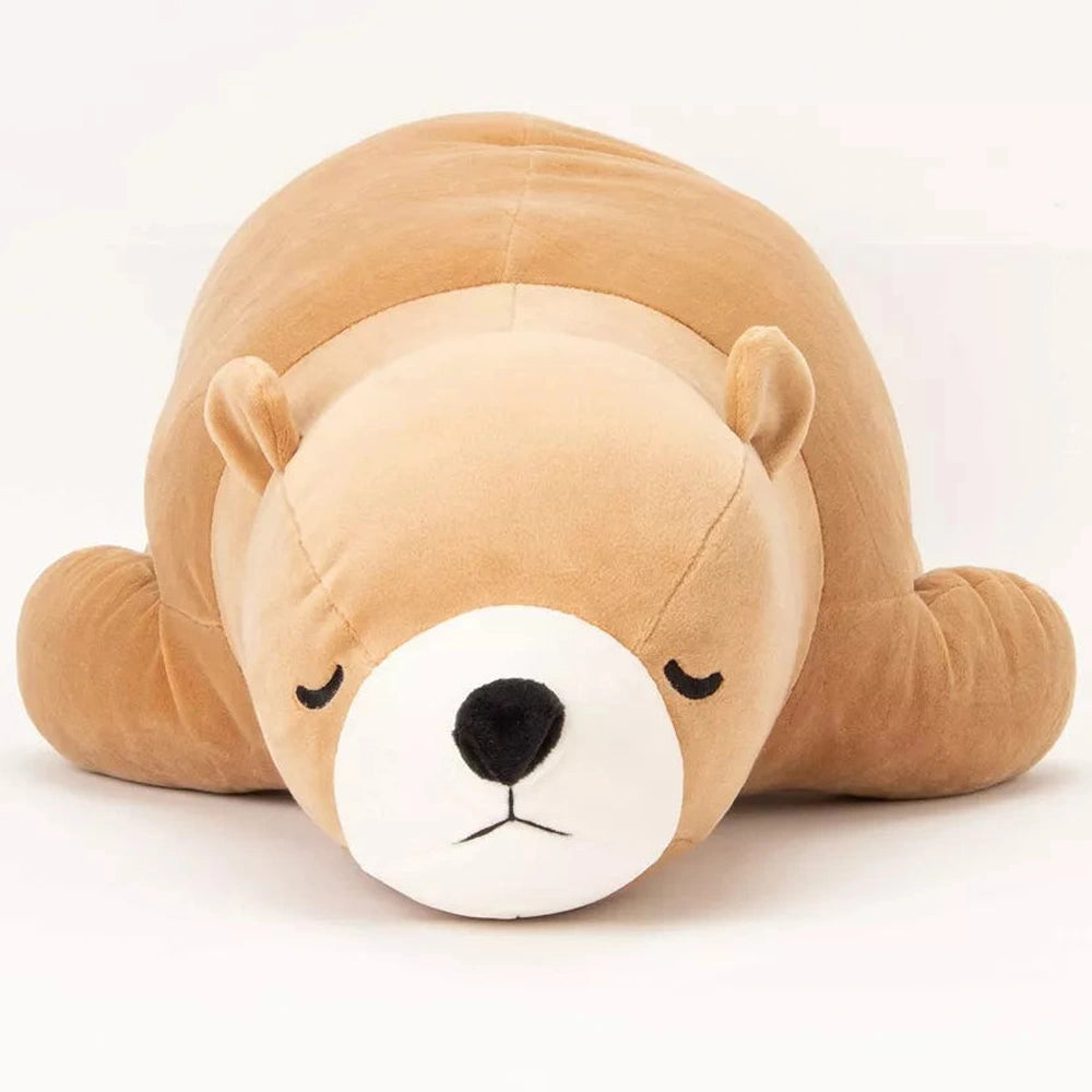 Peluche Nemu Nemu Cookie - Ours Brun - Taille L - 53 cm