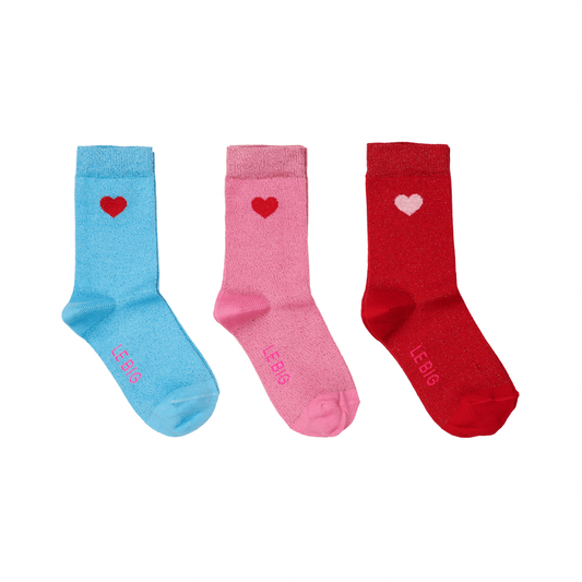Lot de 3 paires de chaussettes paillettes Shirley
