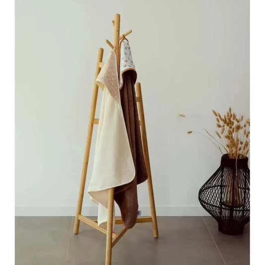 Cape de bain couleur lin