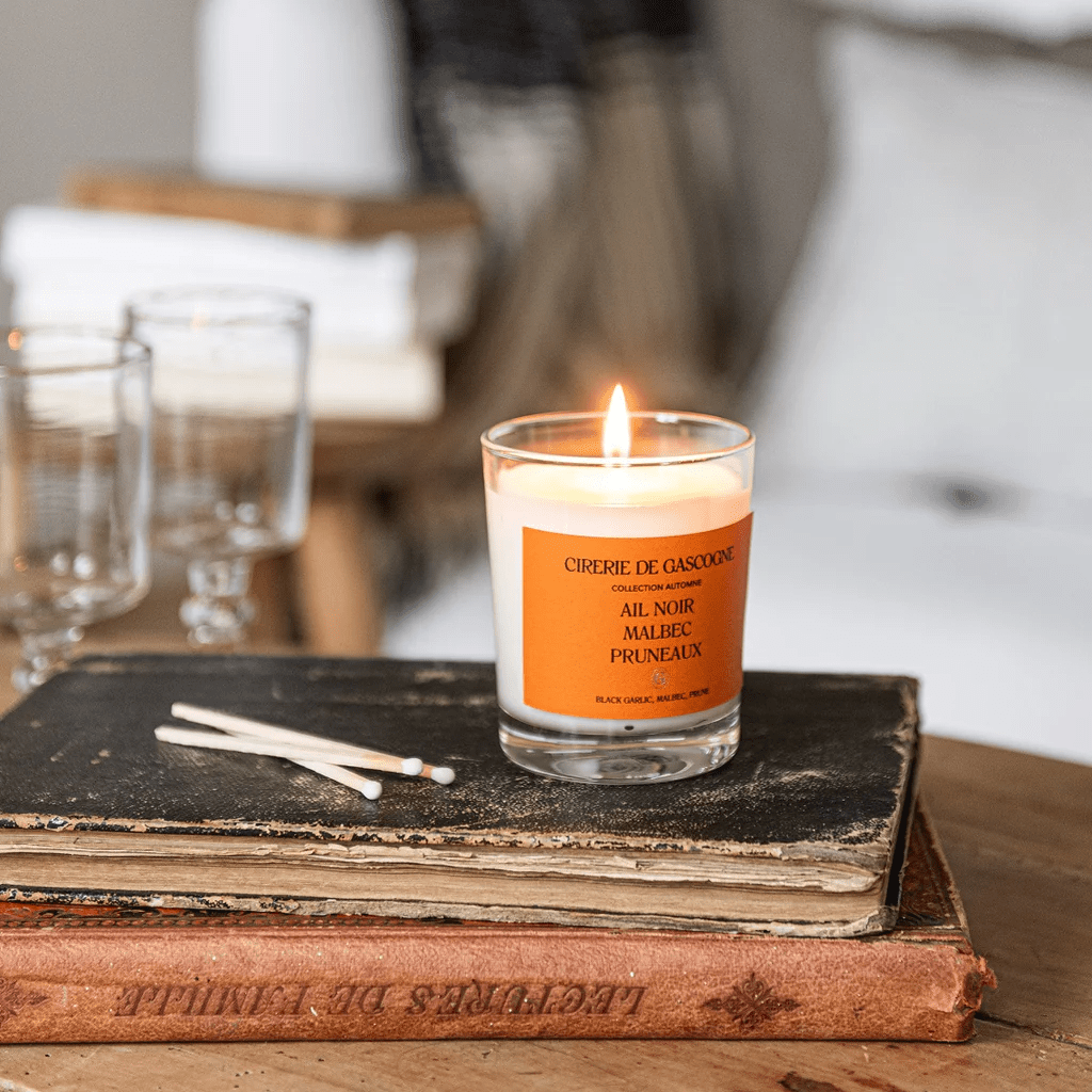 Ail Noir - Malbec - Pruneaux - Bougie 180 gr