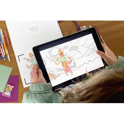 BlinkBook Le Cahier de Dessin Animé - Les Princesses