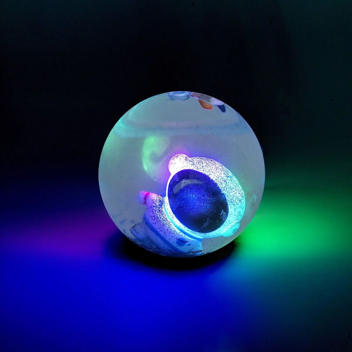 Balle Rebondissante Lumineuse - Espace - Light-Up Bouncy Ball
