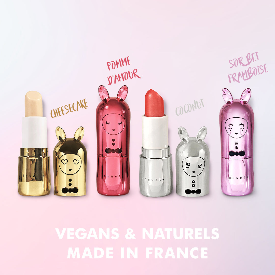 Baume à lèvres métal - Pomme d'amour