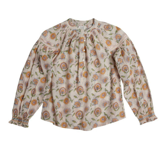 Blouse Noura Femme - Fleurs rose
