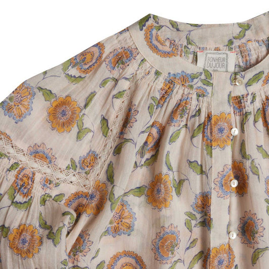 Blouse Noura Femme - Fleurs rose