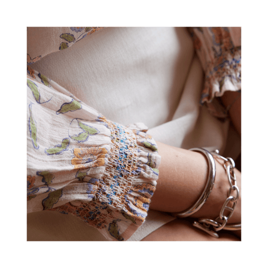 Blouse Noura Femme - Fleurs rose