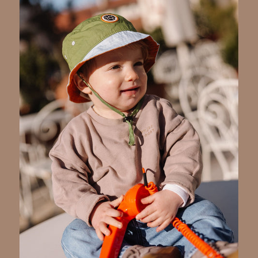 Bob Enfant Bicolore Mini Leaf
