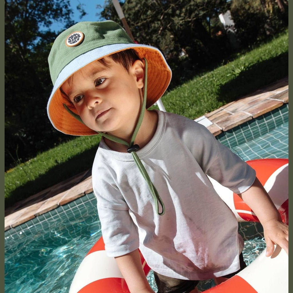 Bob Enfant Bicolore Mini Leaf