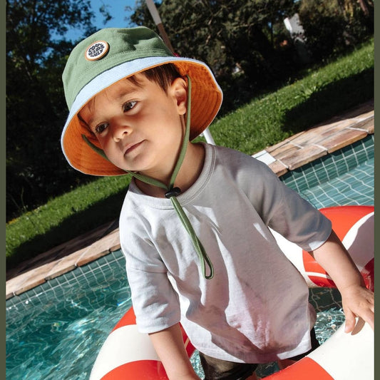 Bob Enfant Bicolore Mini Leaf