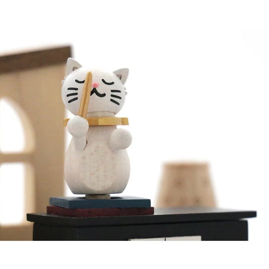 Boîte à Musique Chats jouant du piano n°12