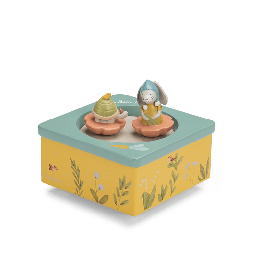 Boîte à musique Trois petits lapins