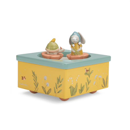 Boîte à musique Trois petits lapins