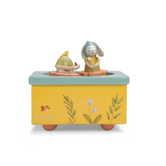 Boîte à musique Trois petits lapins