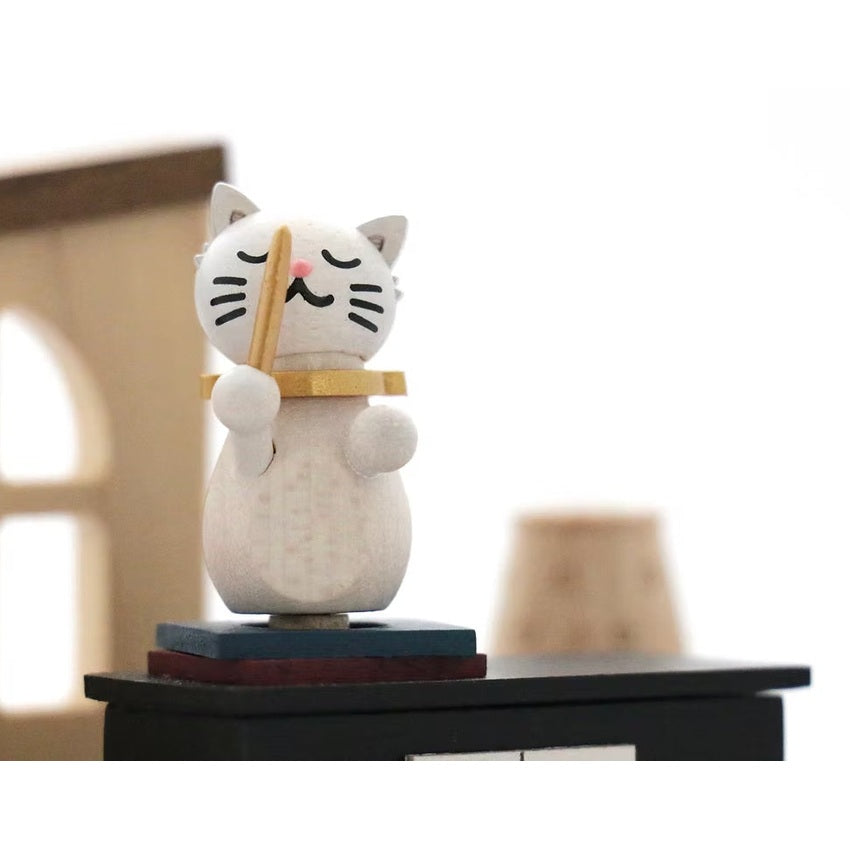 Boîte à Musique Chats jouant du piano n°12