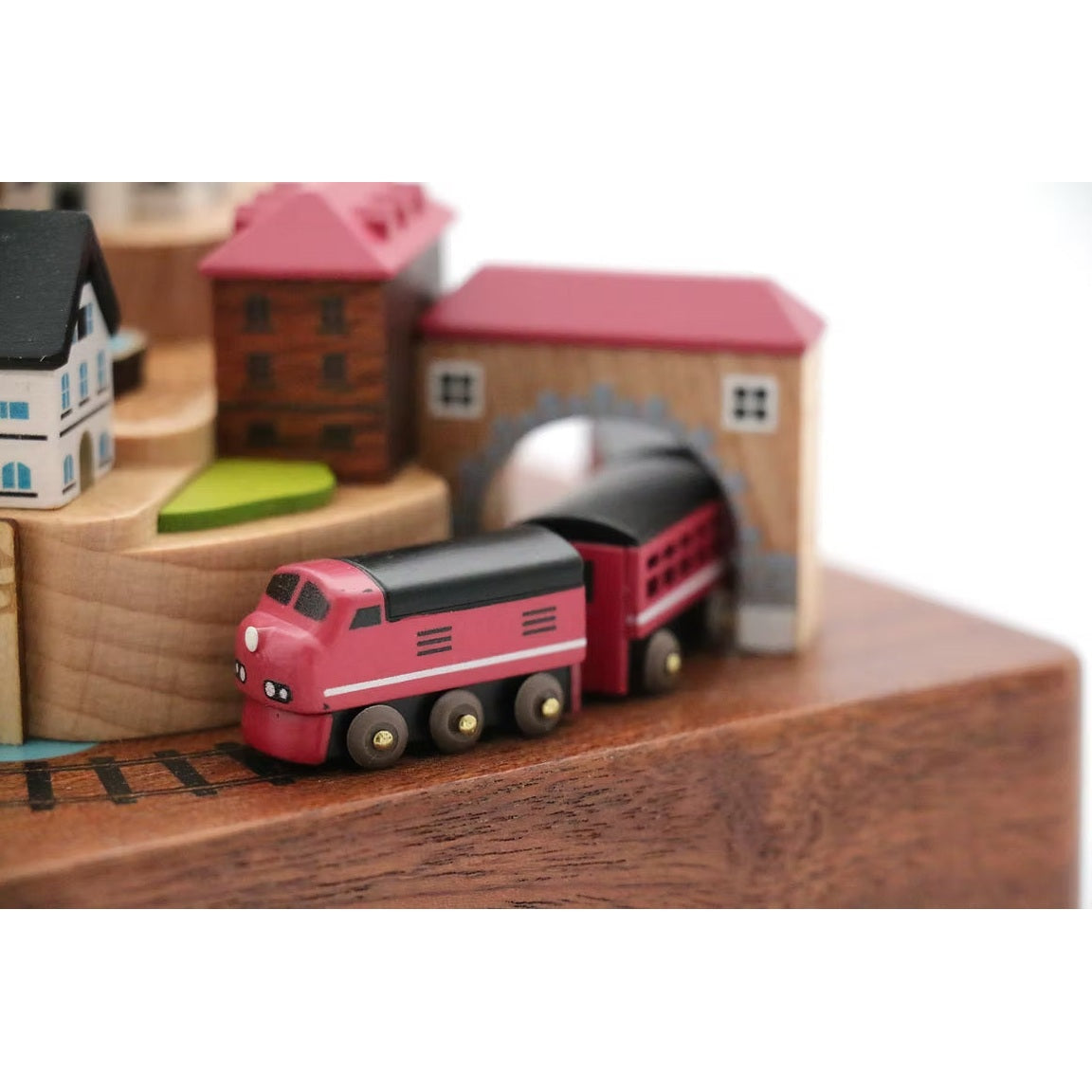 Boîte à musique Train en automne n°14