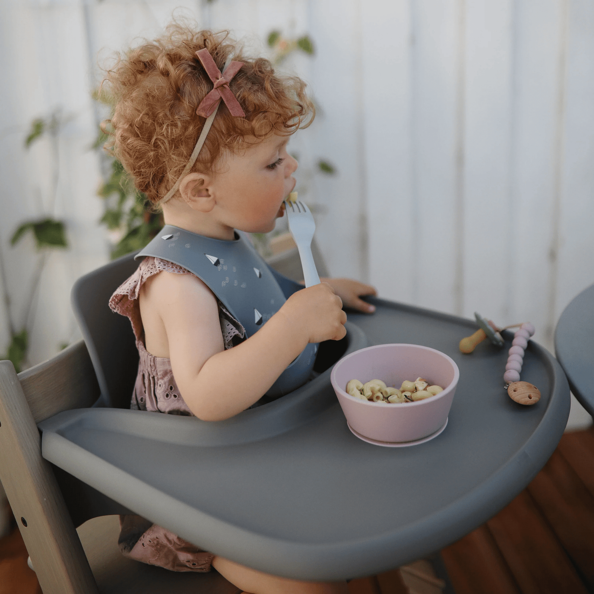 Bol en silicone – Blush rose