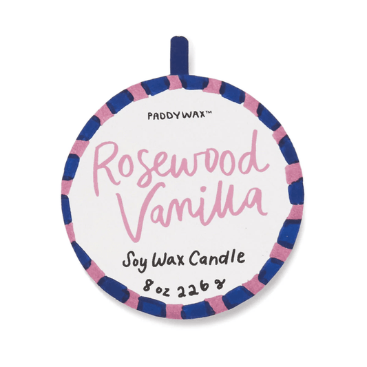 Bougie A Dopo en céramique Cœurs – Parfum Bois de Rose & Vanille – 226 g