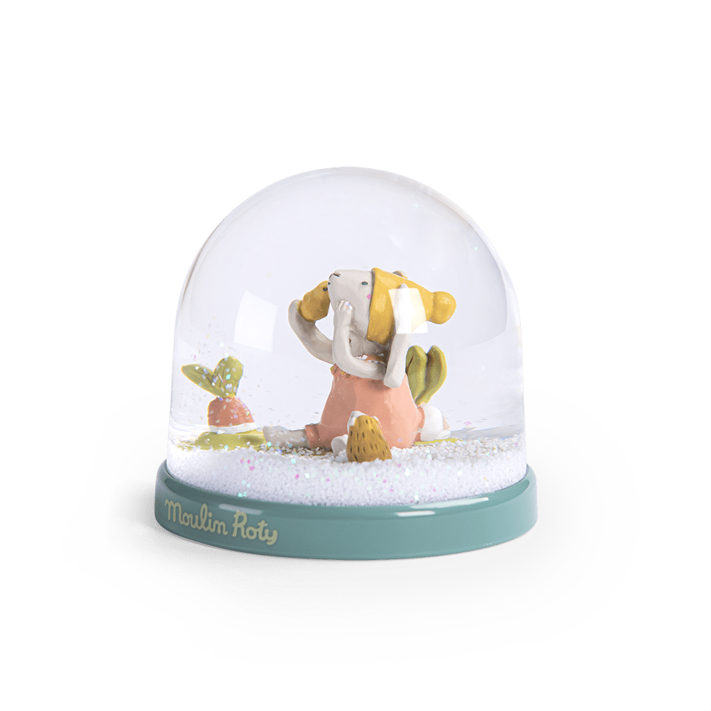 Boule à neige Trois petits lapins