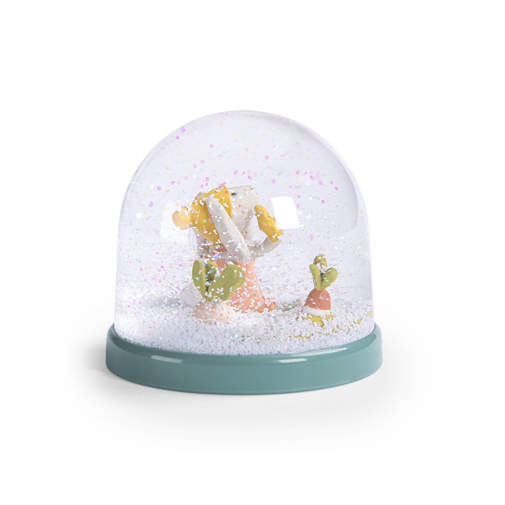 Boule à neige Trois petits lapins