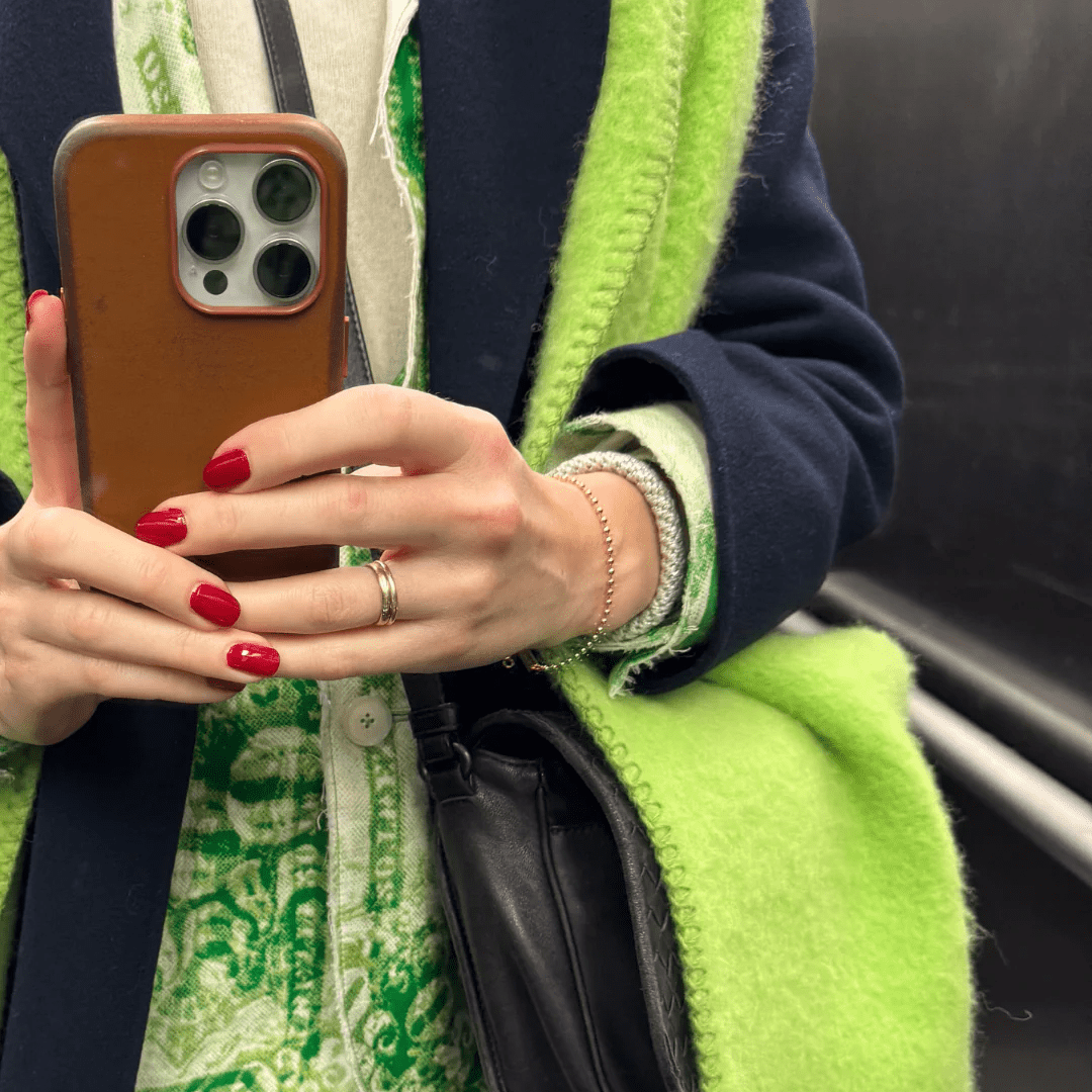 Bracelet KKNEKKI Ivoire Pailleté