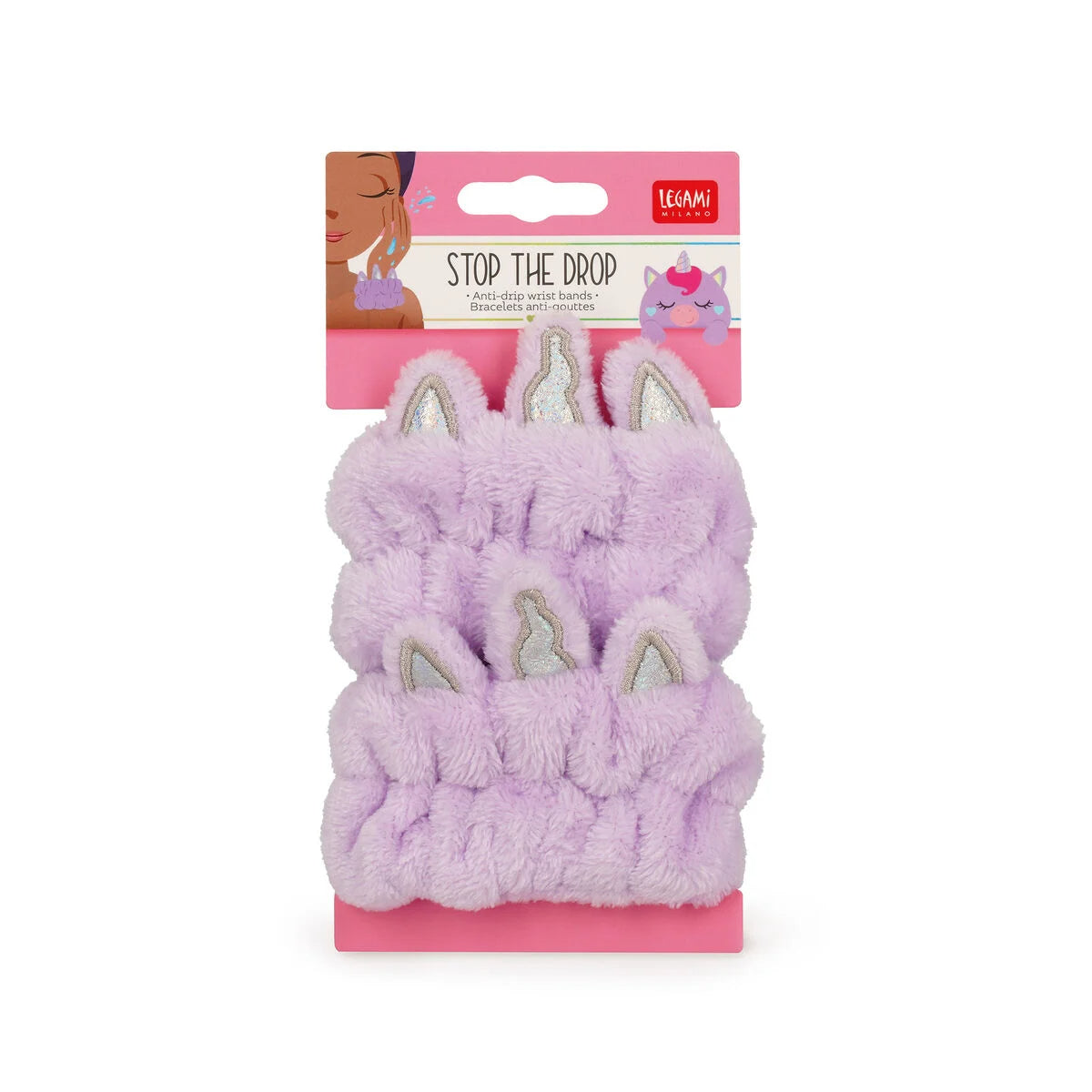 Bracelets Anti-gouttes pour le Soin du Visage Licorne - Stop The Drop