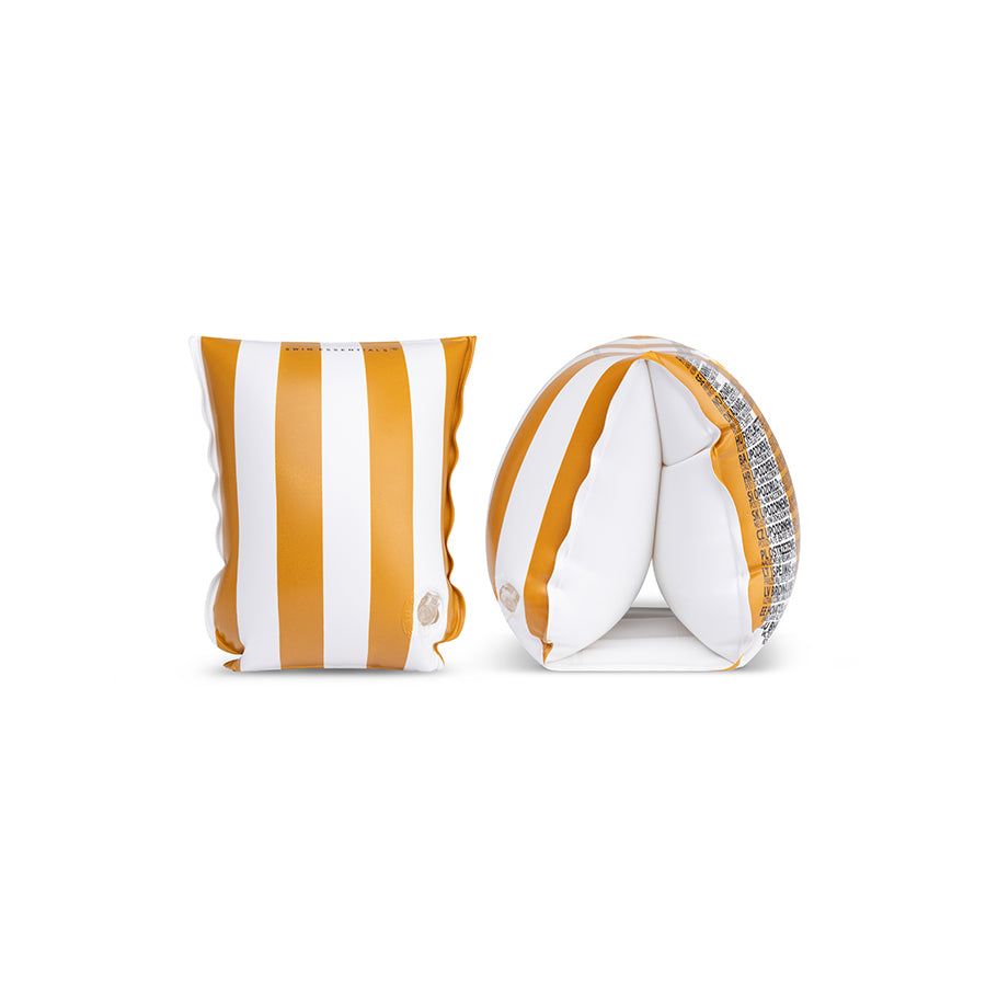 Brassards de natation Marron/Blanc Flow pour enfants 0-2 ans