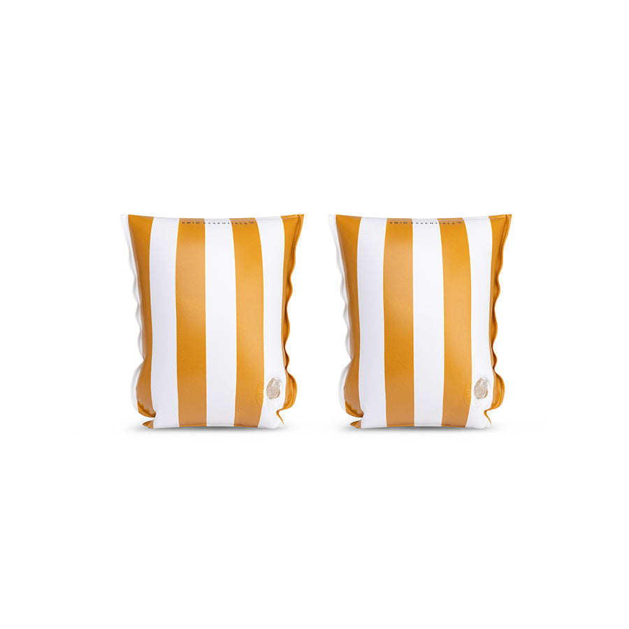 Brassards de natation Marron/Blanc Flow pour enfants 0-2 ans