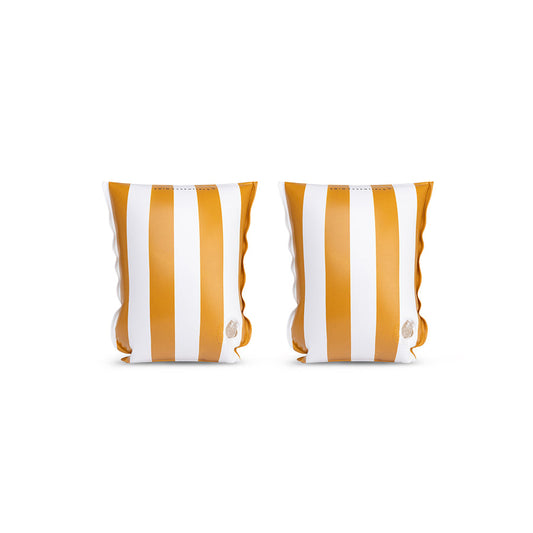 Brassards de natation Marron/Blanc Flow pour enfants 0-2 ans