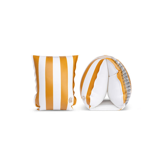 Brassards de natation Marron/Blanc Flow pour enfants 0-2 ans