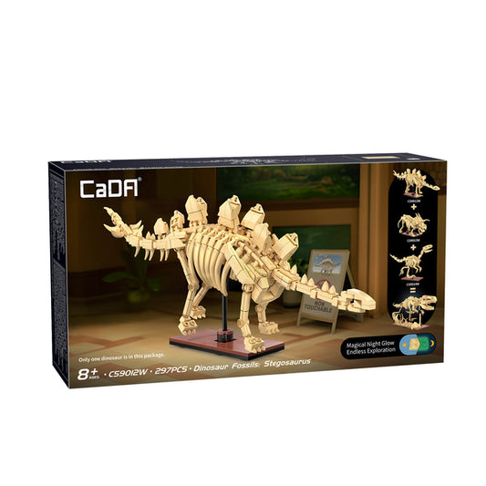 CADA - Creative - Squelette de Stegosaurus - 297pcs