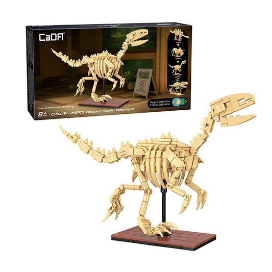 CADA - Creative - Squelette de Velociraptor - 272pcs