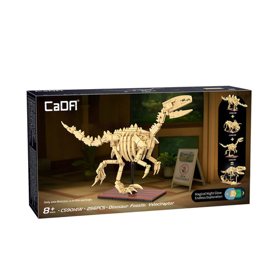CADA - Creative - Squelette de Velociraptor - 272pcs