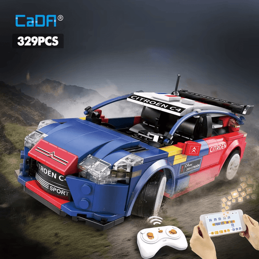 CADA - Voitures 1:20 - Smart Chassis - Citroën C4 WRC 2008 - 329pcs