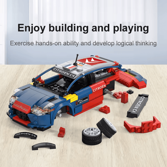 CADA - Voitures 1:20 - Smart Chassis - Citroën C4 WRC 2008 - 329pcs