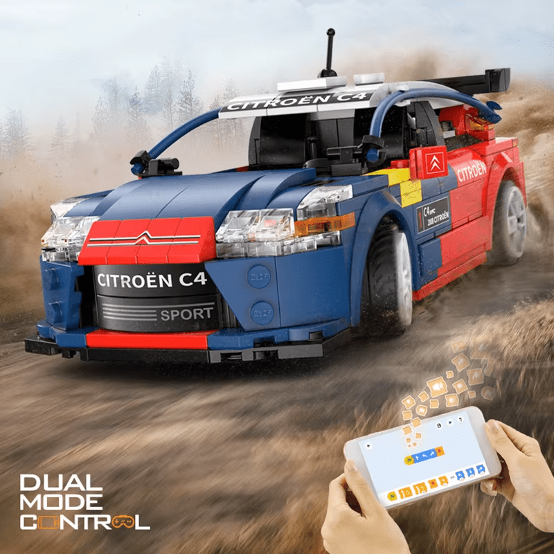 CADA - Voitures 1:20 - Smart Chassis - Citroën C4 WRC 2008 - 329pcs