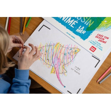 BlinkBook Le Cahier de Dessin Animé - La Mer