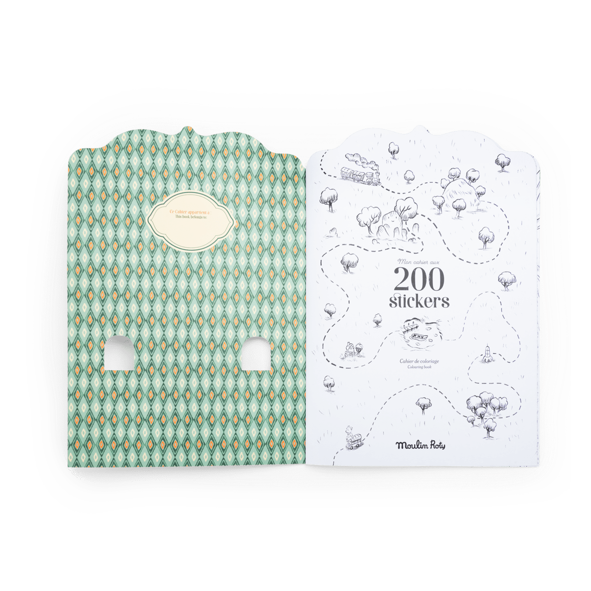 Cahier stickers La bande à Jojo - 20 pages (emb/6)