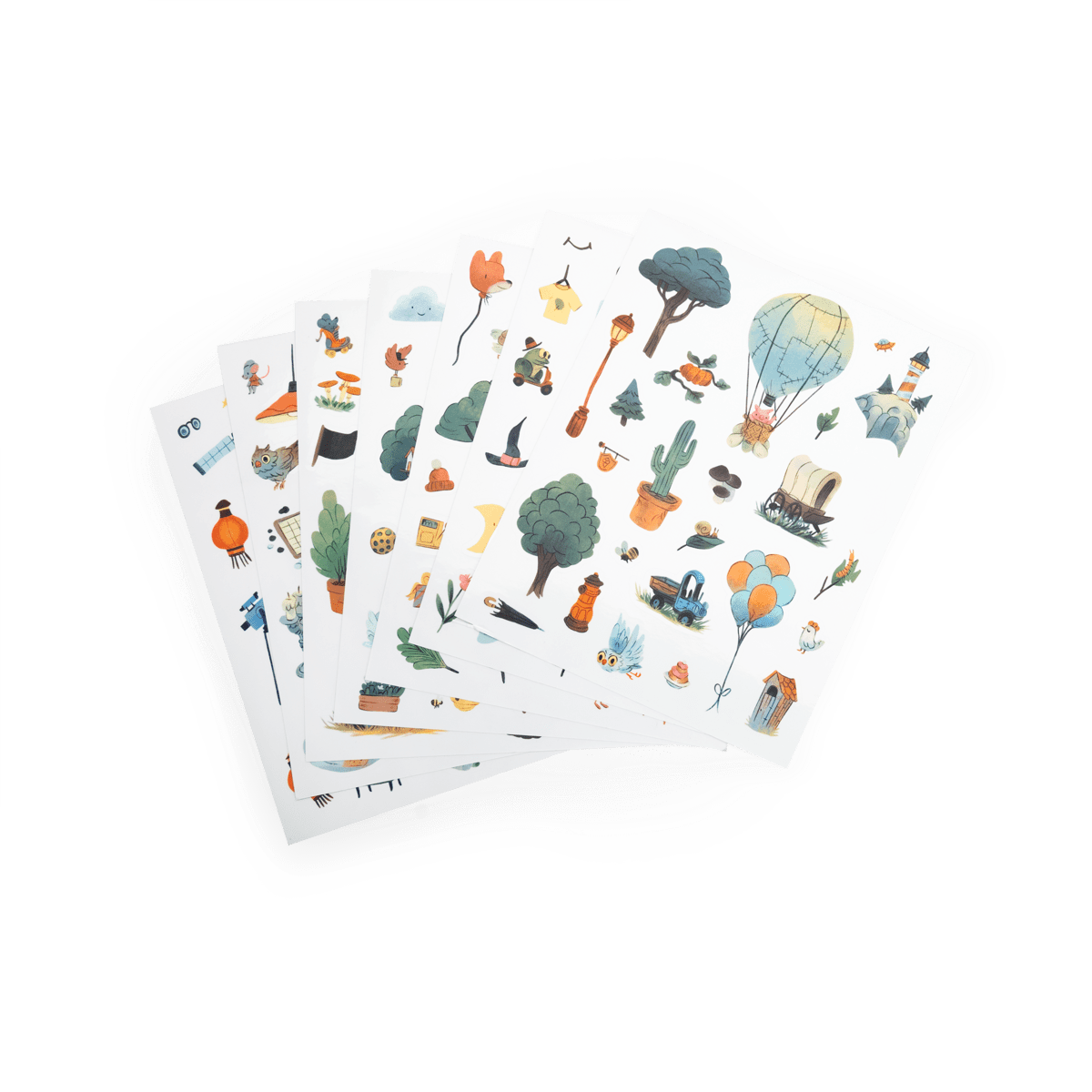 Cahier stickers La bande à Jojo - 20 pages (emb/6)