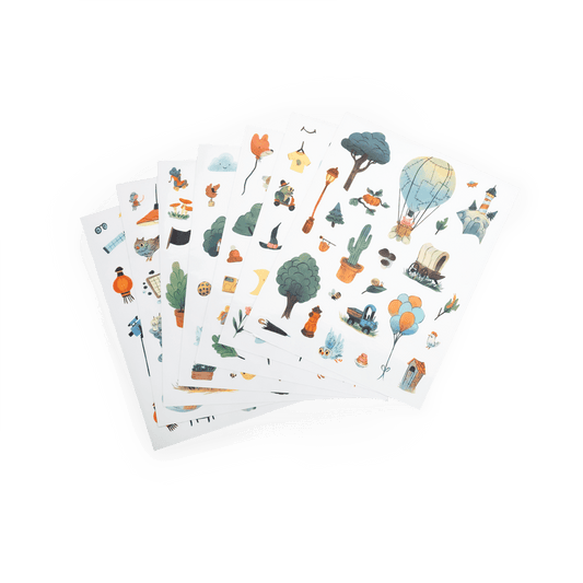 Cahier stickers La bande à Jojo - 20 pages (emb/6)