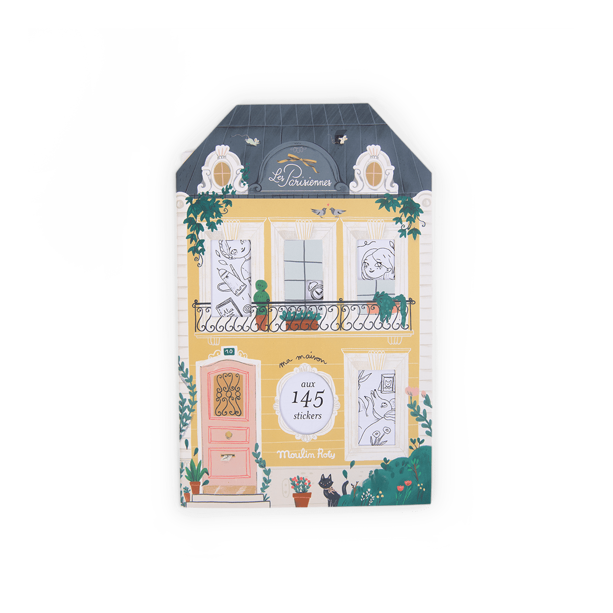 Cahier 145 stickers Les Parisiennes - 20 pages