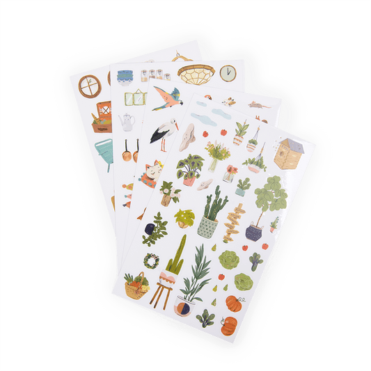 Cahier 145 stickers Les Parisiennes - 20 pages