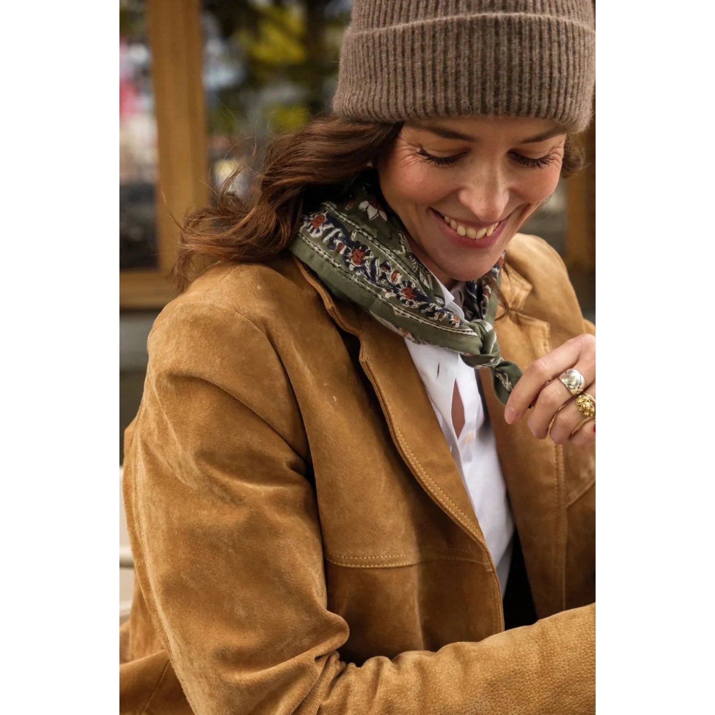 Foulards Bébé, Enfant Delhi Brousse 5O cm