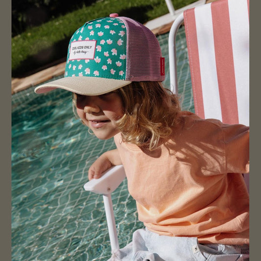 Casquette Enfant Trucker Motif Fleuri Garden Joy