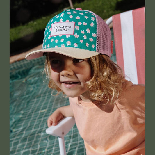 Casquette Enfant Trucker Motif Fleuri Garden Joy